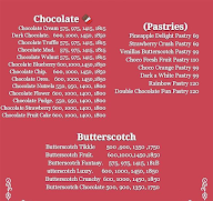 Cake Box Co menu 2