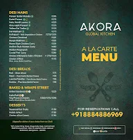 Akora Restaurant menu 7