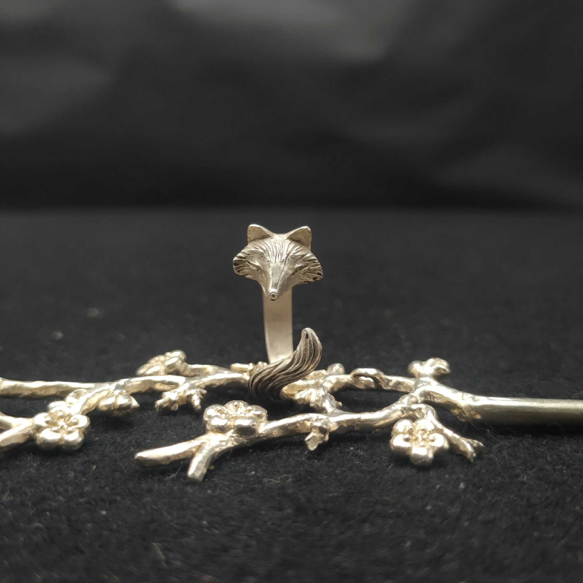 Title 2, Bague renard design spécial pour femmes, bijou ...
