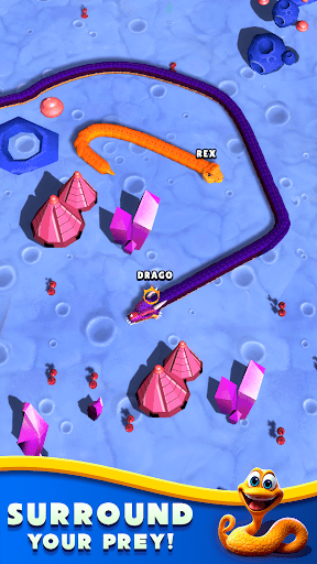 Screenshot Slink.io 3D: Fun IO Snake Game