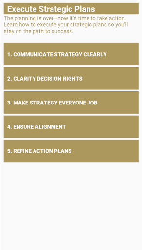 Strategic Plan App