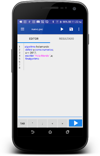 Screenshot Pseudocode, PSeInt, Visualg