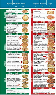 Da Pizza Makers menu 1