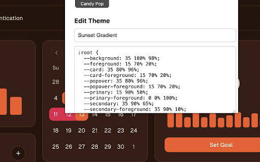 Shadcn/UI Theme Override