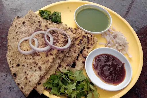 Matar Paneer Paratha