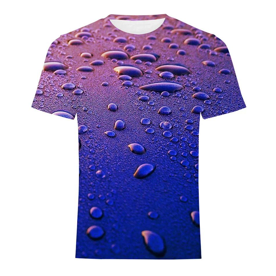 Camiseta Casual Hombre con Estampado Digital Cuello Redondo Ropa Verano Fresca y Cómoda Camisetas Hombre Modernas Perfecta para el Día a Día