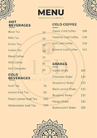 15D Cafe & Restaurant menu 1