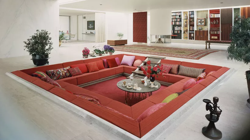 Conversation Pit in livingroom