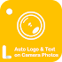 Auto Add Logo Copyright with Text on Camera Photos1.7