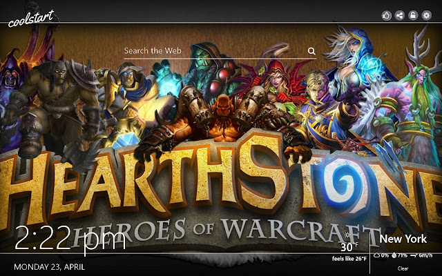 Hearthstone HD Wallpapers Games New Tab Theme