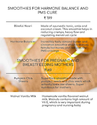 Super Foods menu 1