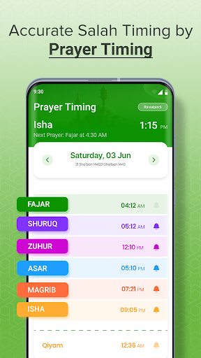 Screenshot Qibla Compass: Al Quran