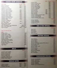 Dills Chawla Restaurant menu 1