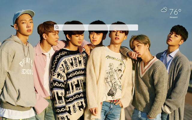 Kpop IKON HD Wallpapers New Tab