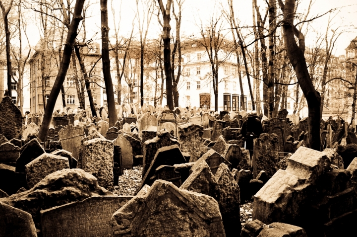 Praga, Old Jewish Cemetery di Labeek