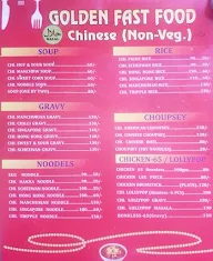 Golden Fast Food 65 menu 3