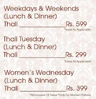 Rajdhani menu 4