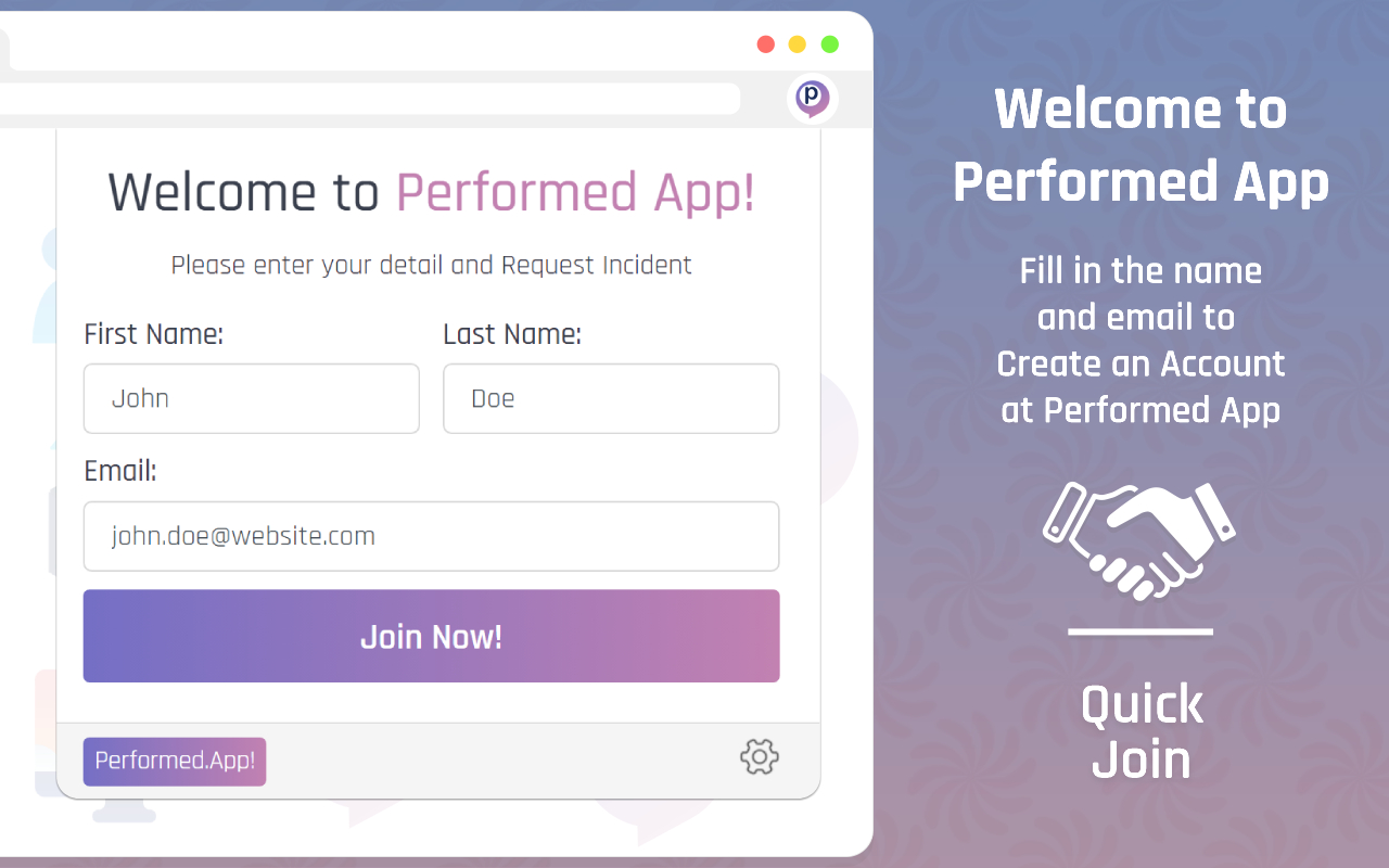 PerformedApp! Preview image 0