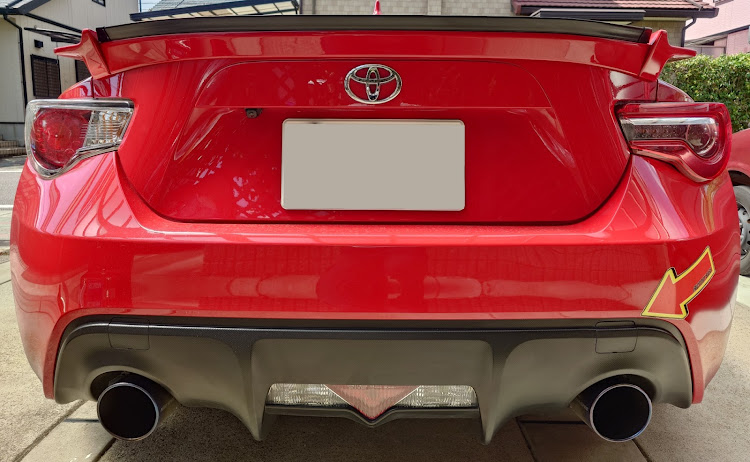86のSun Plus Cafe・うまれたてのゴリラ・テールライト交換・テールランプLED・純正流用カスタムに関するカスタム事例の投稿画像14枚目