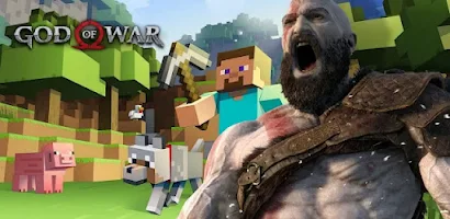 Download God Of War Addon for Minecraft android on PC