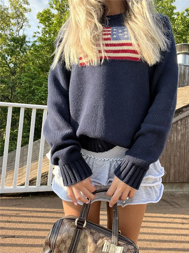 Title 3, Loose Oversized Knitted Cotton Sweater