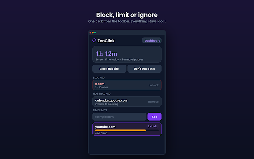ZenClick screenshot 3