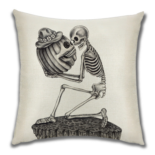 Title 25, Cartoon Pumpkin Castle Sofa Cushion Pillowcase ...