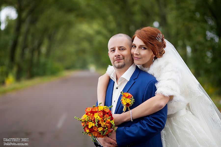 Bryllupsfotograf Dmitriy Bekh (behfoto). Foto fra januar 5 2014