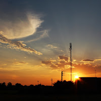 Colori al tramonto di 