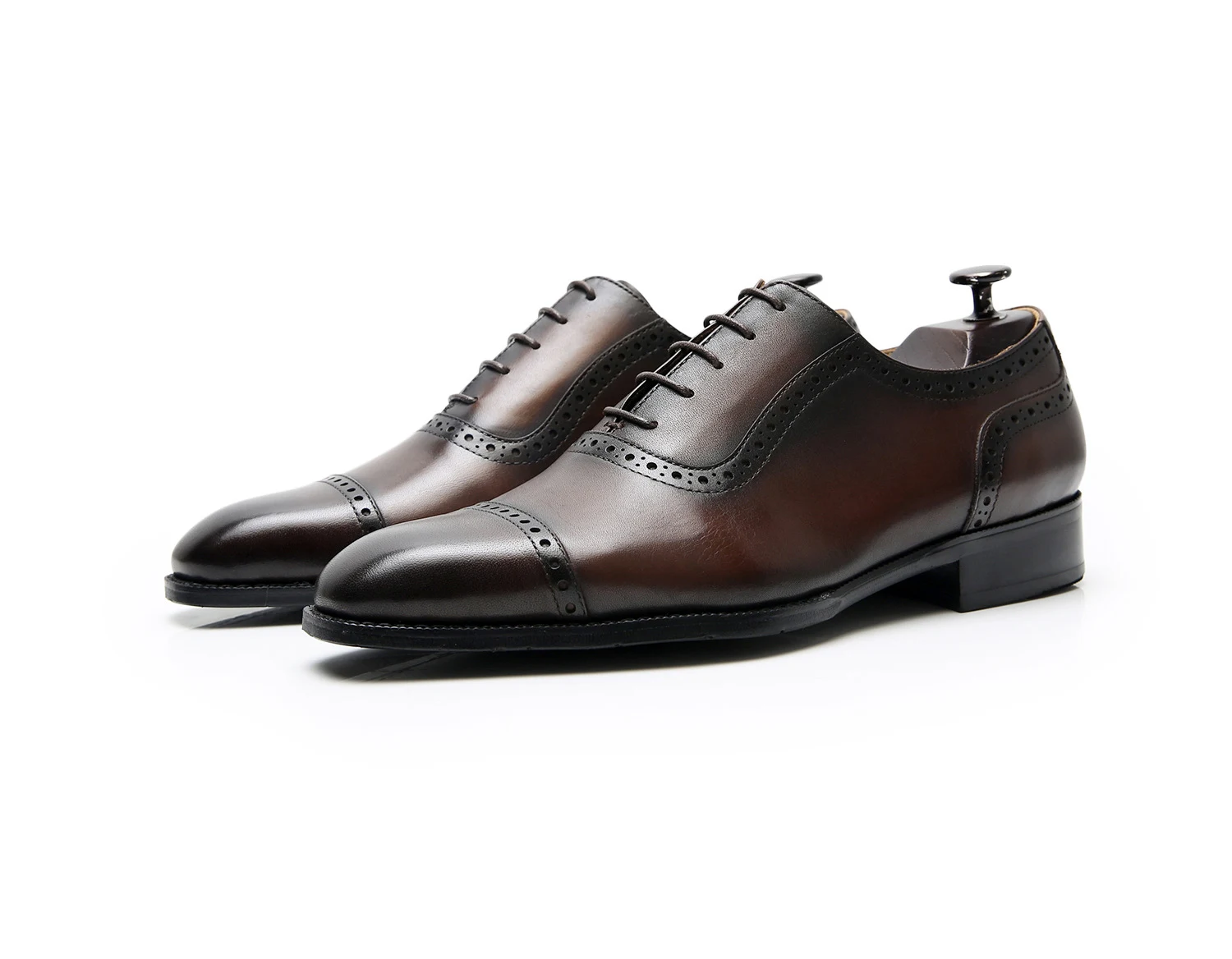 Title 10, Zapatos de cuero británicos para hombre, moda n...
