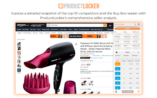 ProductLocker - AI Powered Amazon FBA Tool