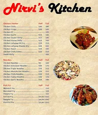 Nirvi's Kitchen menu 1