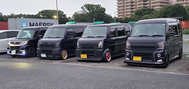 エブリイワゴンのコロナウイルスに負けるな・梅雨明けまだか・オフ会・梅雨の晴れ間に関するカスタム事例の投稿画像8枚目