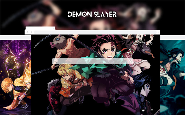 Demon Slayer HD Wallpapers New Tab