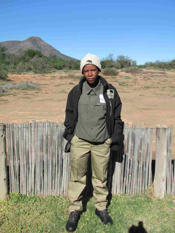 Justa Frans is Samara Private Game Reserve's first accredited female tracker