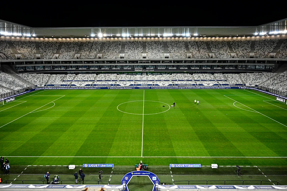 En Ligue 2, Bordeaux devra fermer des tribunes: 50% de places en moins ! 