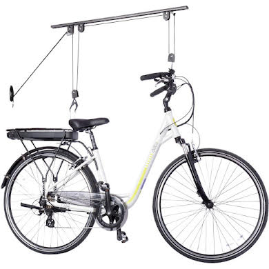 Delta Ceiling Hoist Pro Bike Storage Rack - 1-Bike, Utility Straps Included