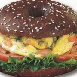 Western Omelette Bagel