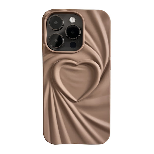 Title 7, Creative Pleated Love Phone Case Protect your p...