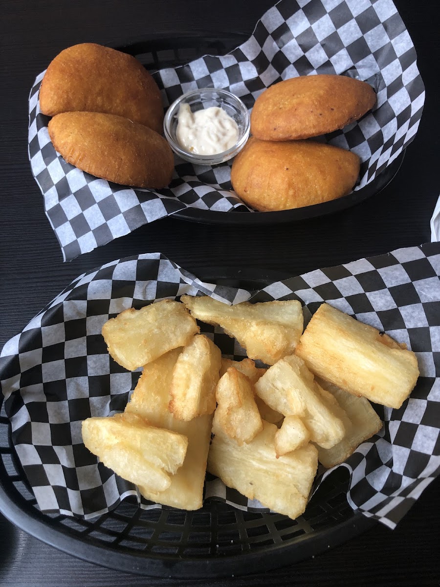 Gluten-Free Fries at Heaven Restaurant Market