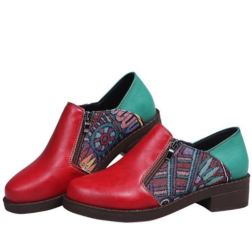 Title 2, Womens low-cut single shoes in Roman style wit...