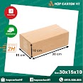 Hộp Carton Đóng Hàng 30X15X10 Đựng Giày Dép, Phụ Kiện Đồ Gia Dụng Giá Rẻ - Hộp Carton Ht