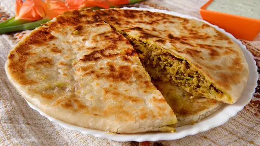 Veg Keema Kulcha