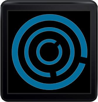 Blue HALO watchface