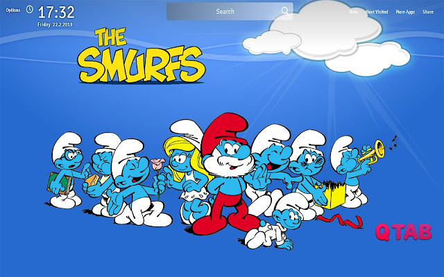 The Smurfs Wallpapers Theme Movie New Tab