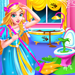 Princess Castle House Cleanup - Cleaning for Girls Apk