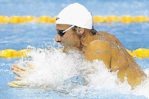 South Africa's Number one swimmer Chad le Clos.