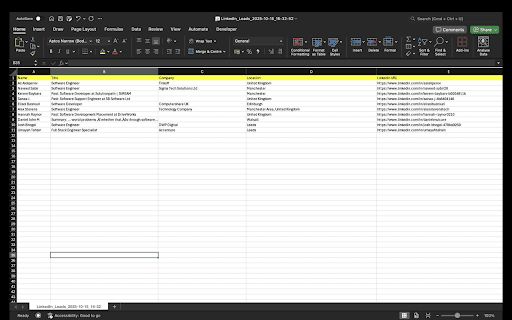 LinkedIn Lead Exporter Pro screenshot 4