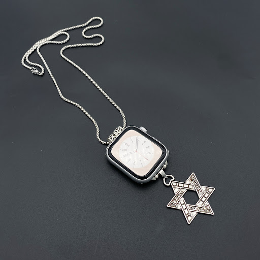 Title 12, Watch Necklace Feather Hanging Strap
