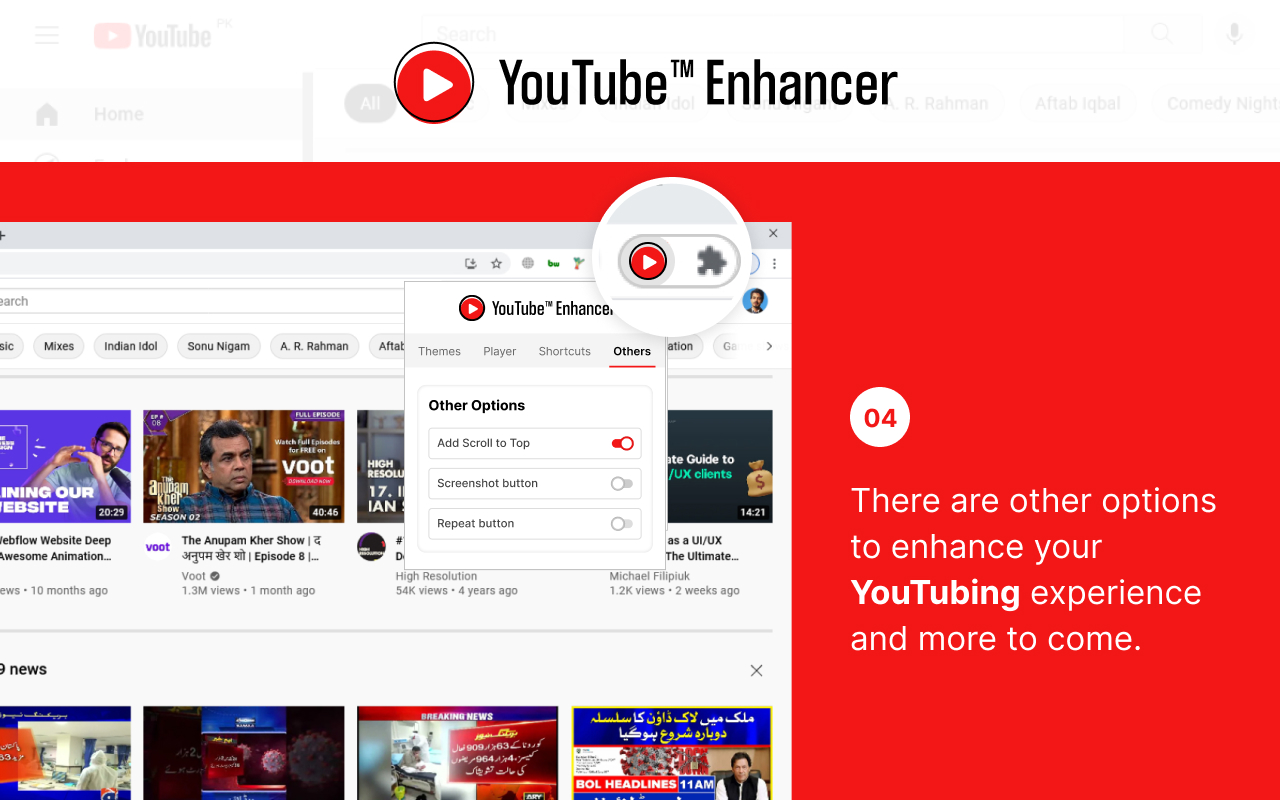 YouTube™ Enhancer Preview image 6